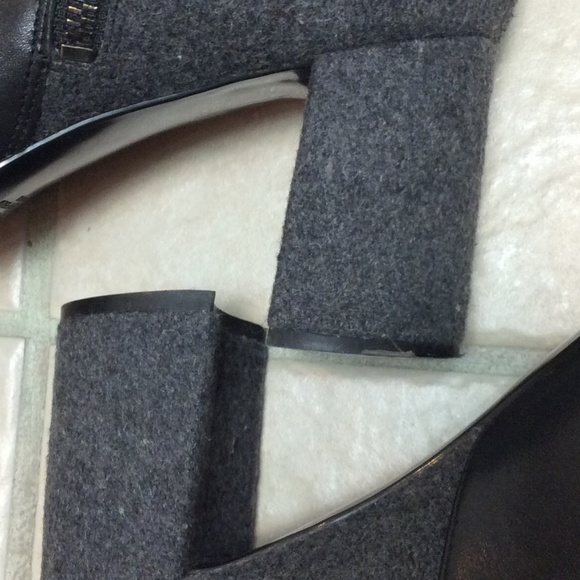 Women’s Karl Lagerfeld Booties | Black and Gray | Side Zipper | Size 8.5 - Picture 11 of 13